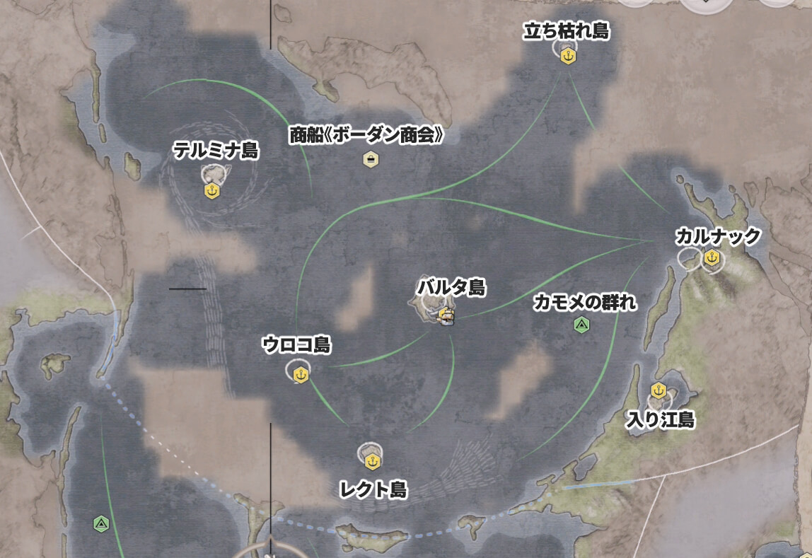 カルナック海域